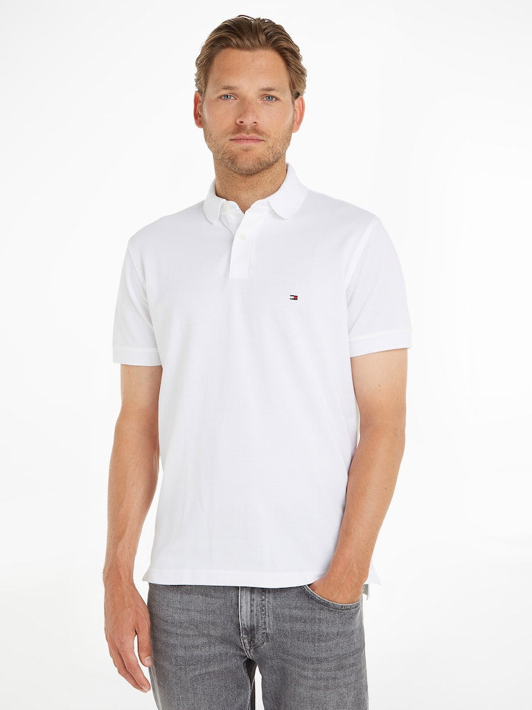 Polo's korte mouw wit Tommy Hilfiger