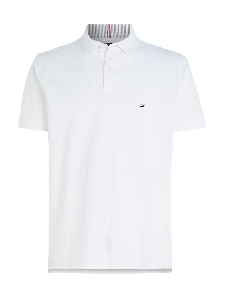 Polo's korte mouw wit Tommy Hilfiger