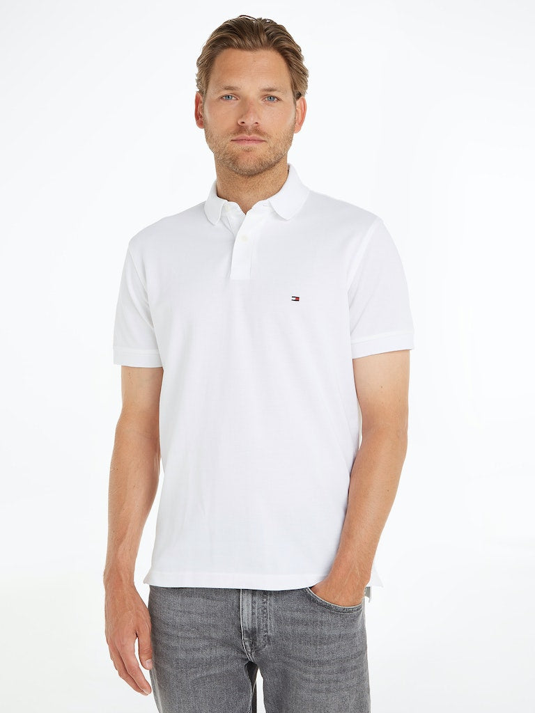 Polo's korte mouw wit Tommy Hilfiger