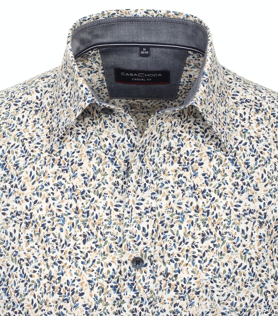 Hemden korte mouw multicolor Casa Moda