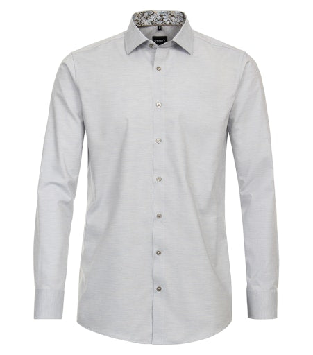 Hemden lange mouw blauw VENTI