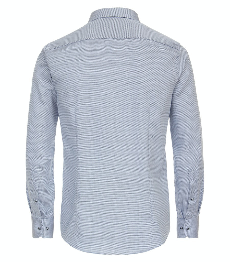 Hemden lange mouw blauw VENTI