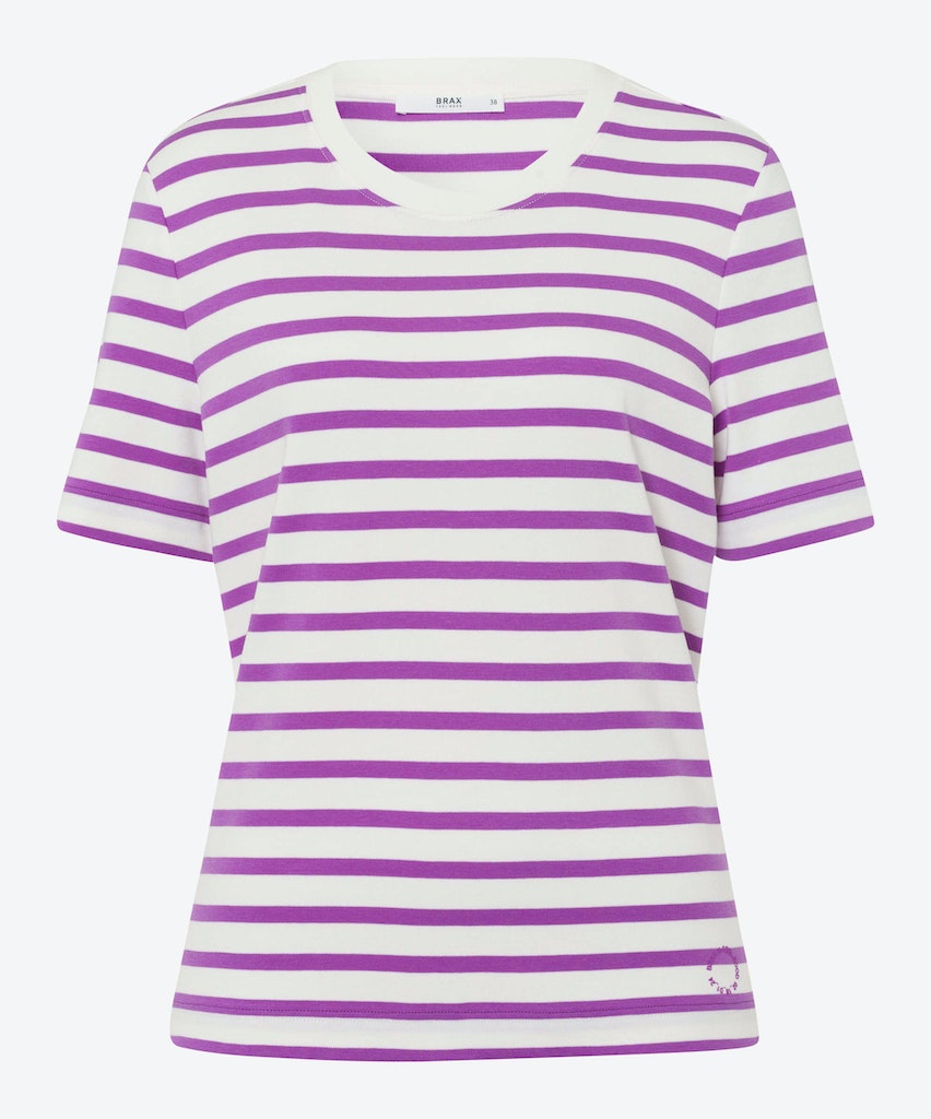 T-shirts korte mouw paars BRAX