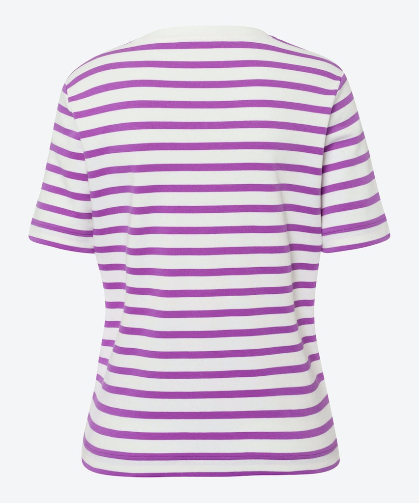 T-shirts korte mouw paars BRAX