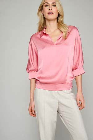 Blouses lange mouw roze Marie Méro