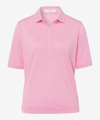 Polo's korte mouw roze BRAX