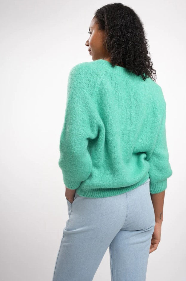 Pulls groen BLACK ROSE