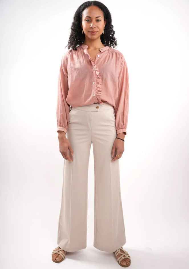 Broeken beige BLACK ROSE