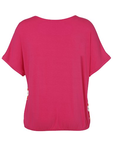 Blouses korte mouw roze Via Appia Due