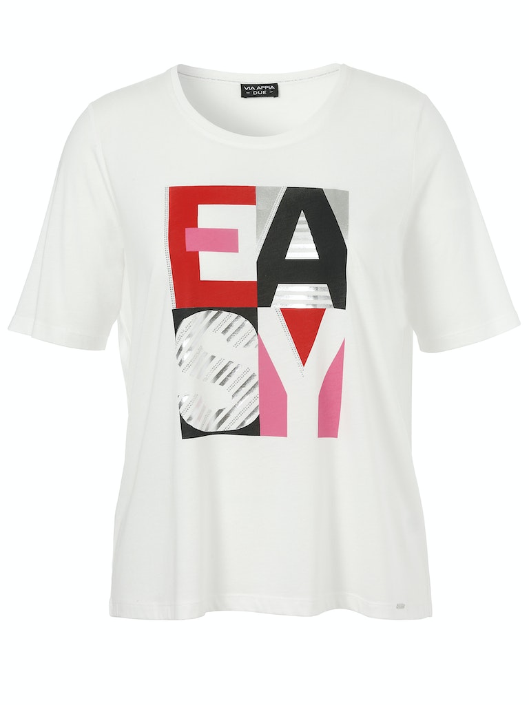 T-shirts korte mouw wit Via Appia Due