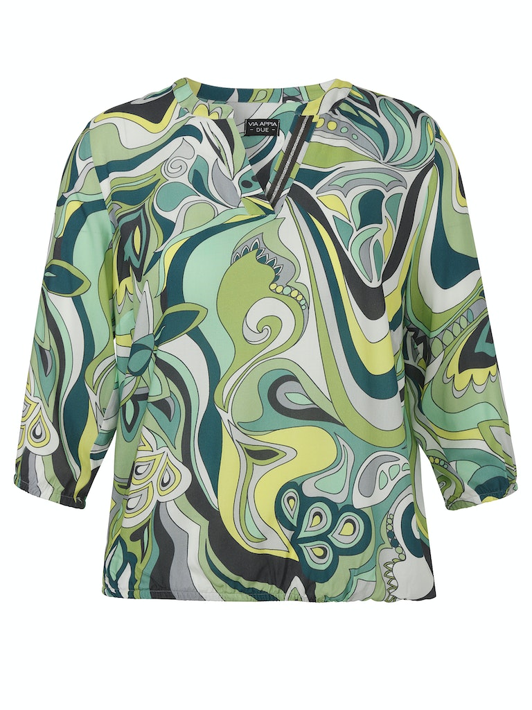 Blouses lange mouw multicolor Via Appia Due