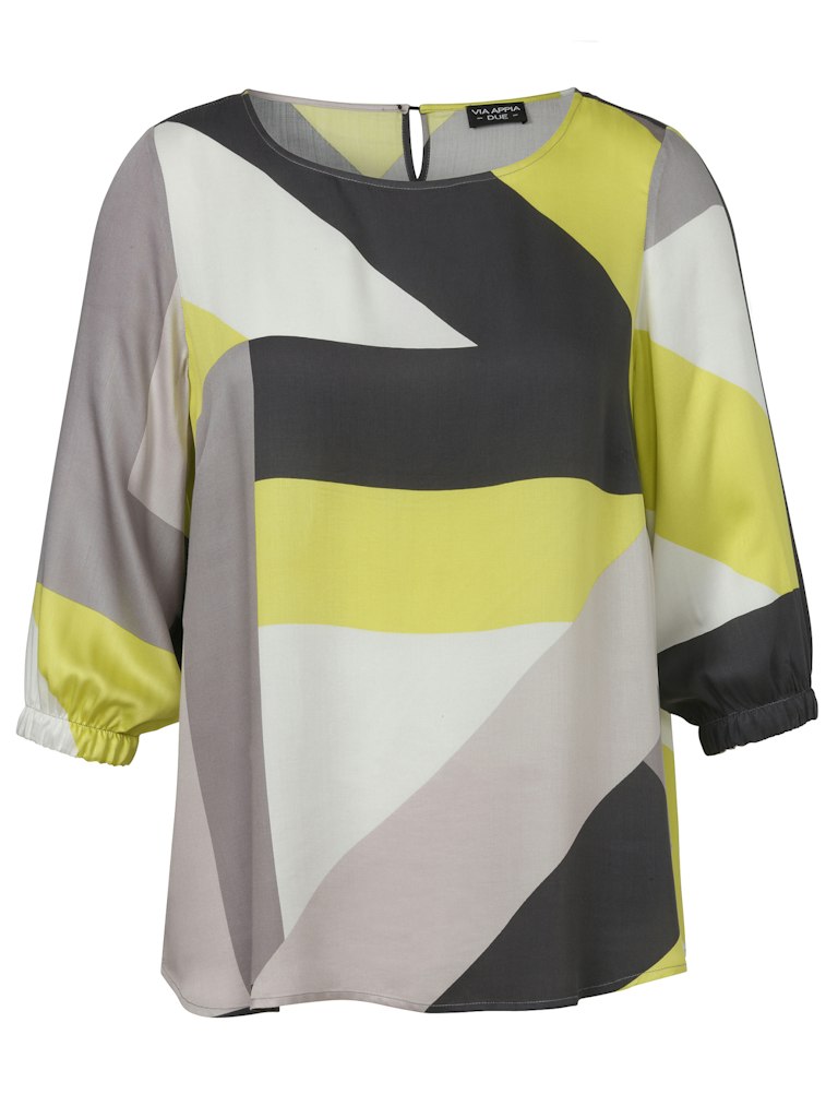 Blouses lange mouw multicolor Via Appia Due