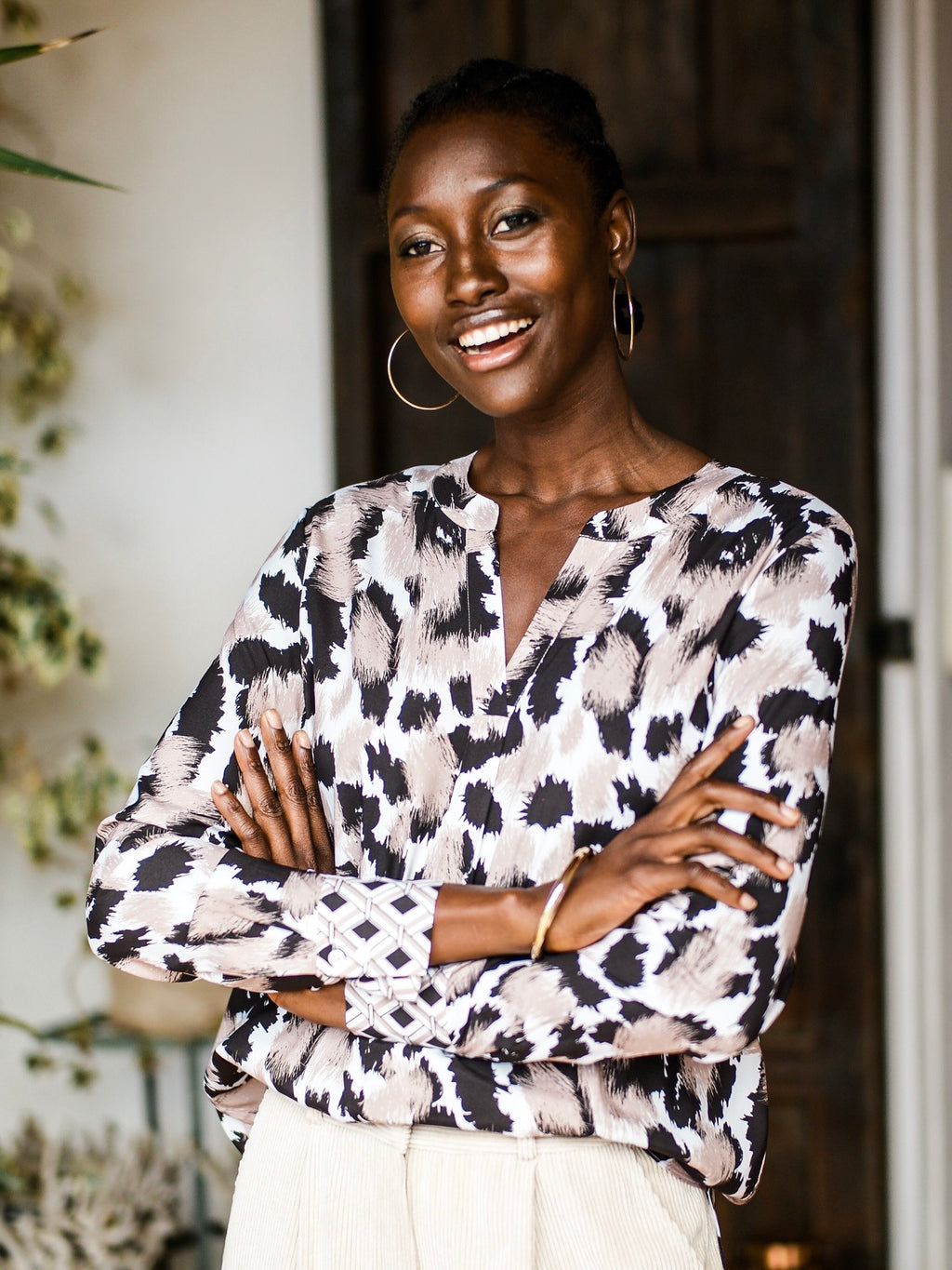 Blouses lange mouw multicolor Herzen's Angelegenheit