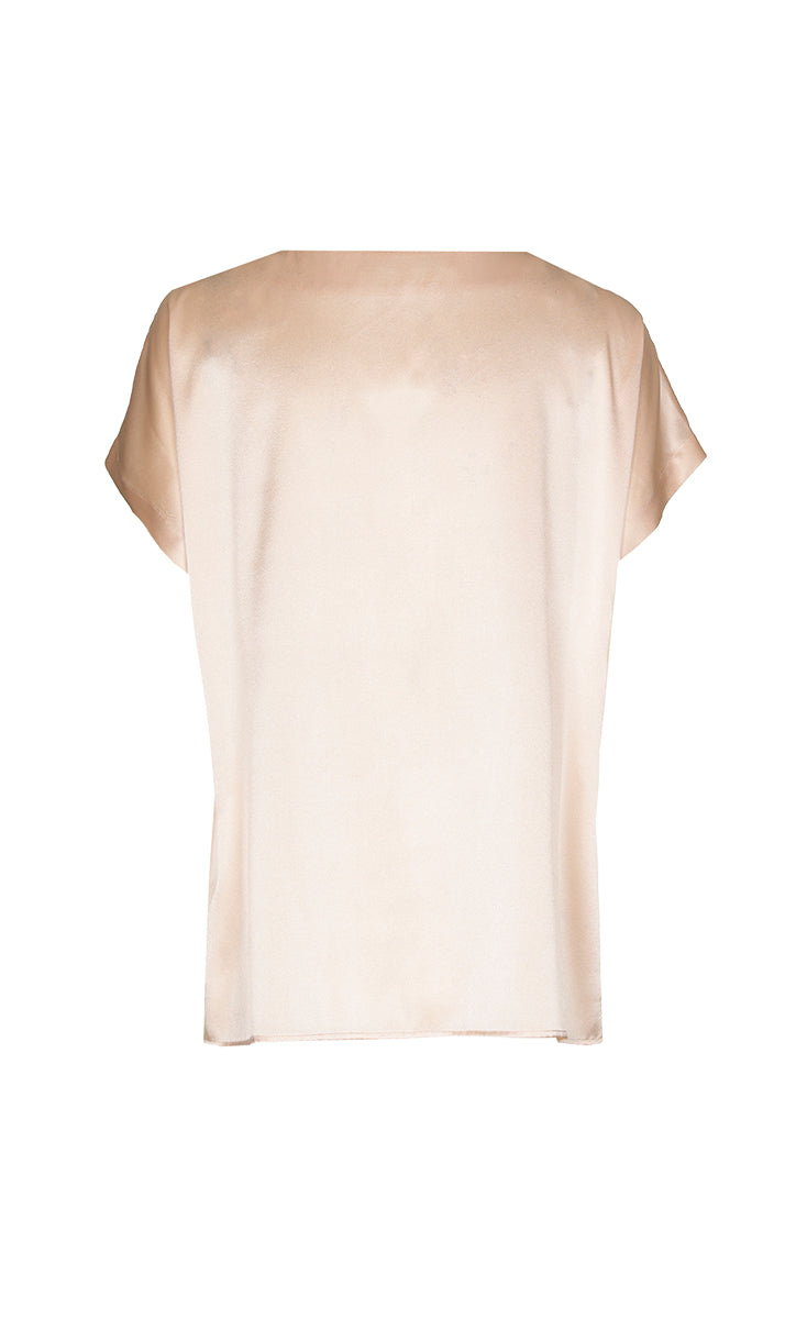 Blouses korte mouw roze Xandres