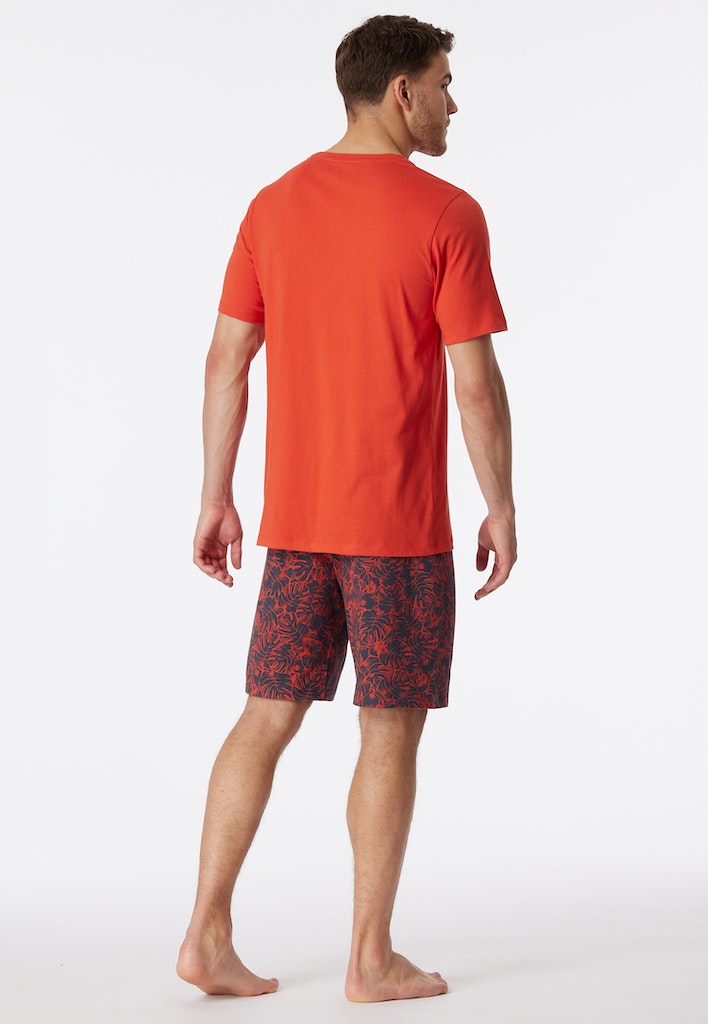 Pyjama's oranje SCHIESSER