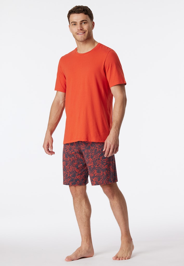 Pyjama's oranje SCHIESSER