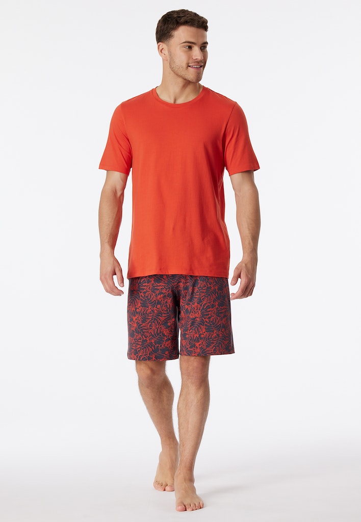 Pyjama's oranje SCHIESSER