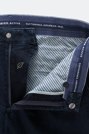 Broeken navy Meyer