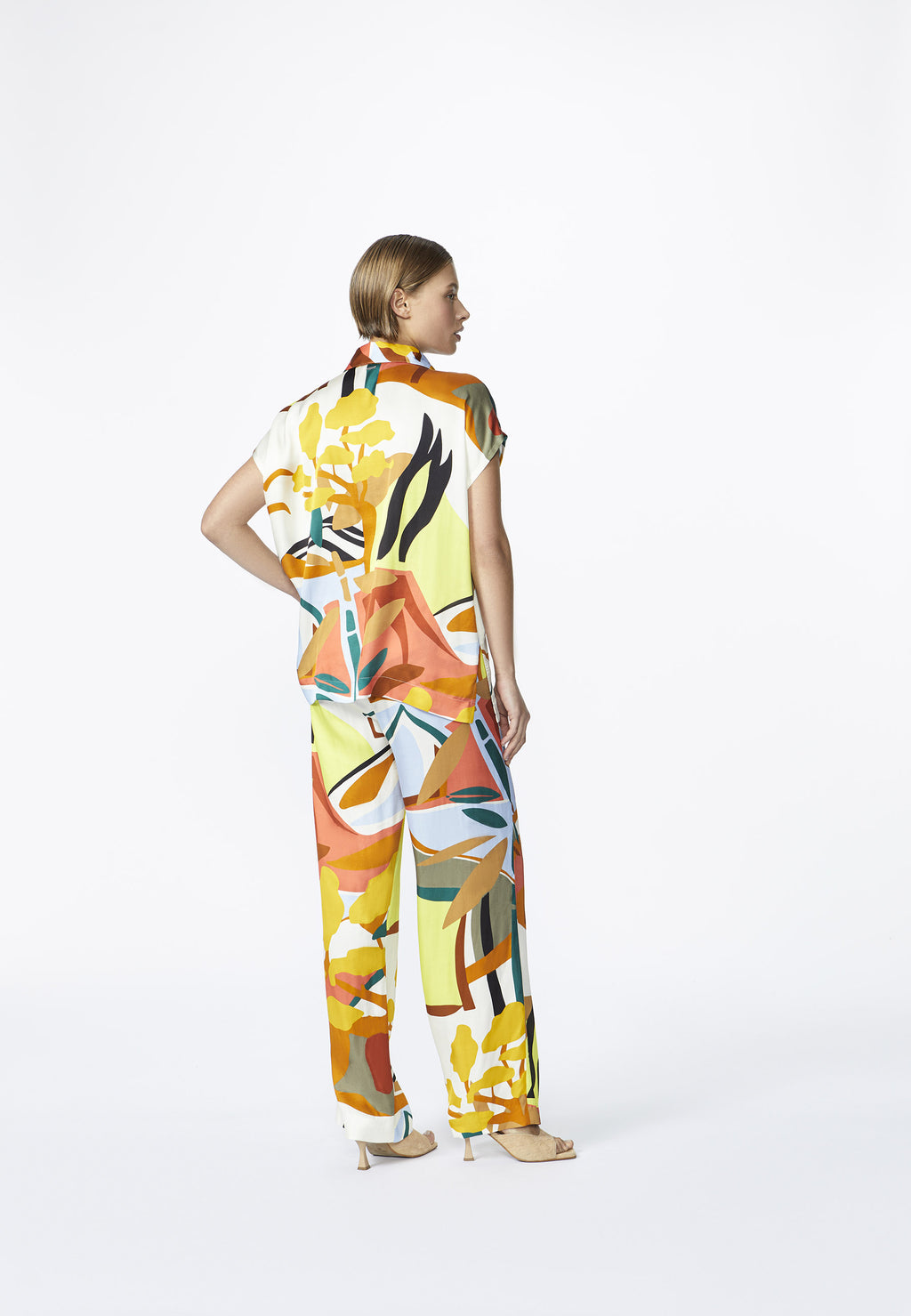 Broeken rood Xandres