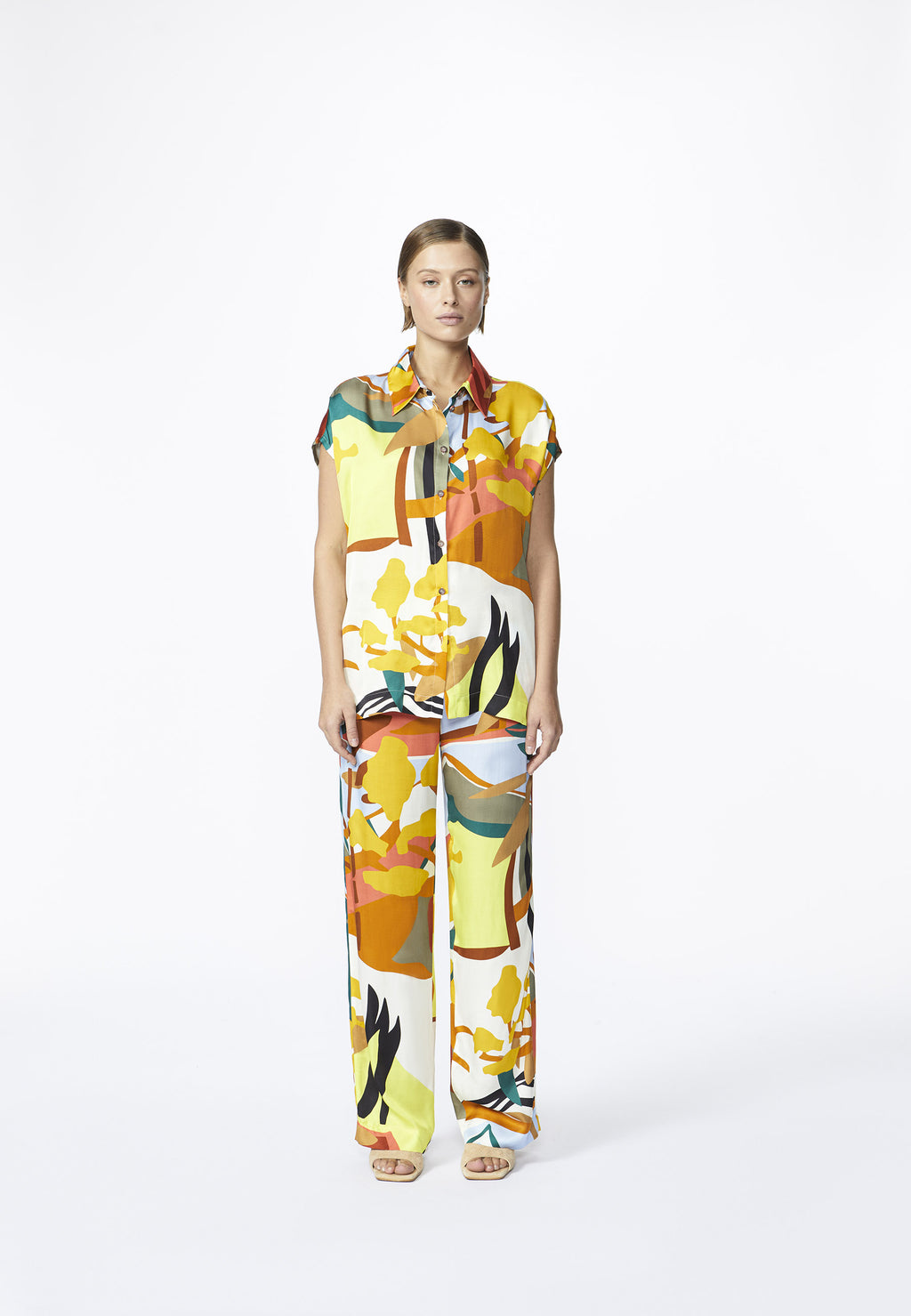 Broeken rood Xandres