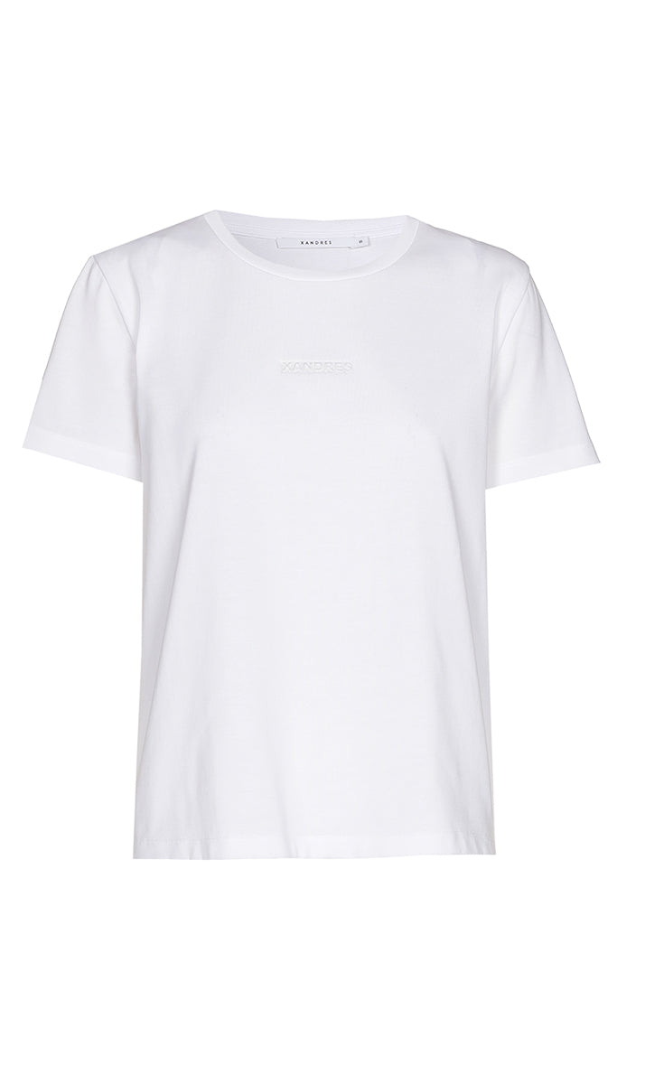 T-shirts korte mouw wit Xandres