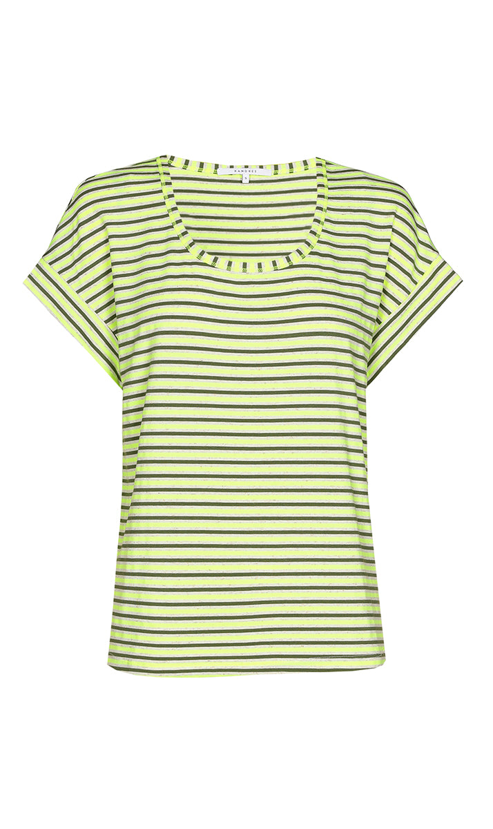 T-shirts korte mouw groen Xandres