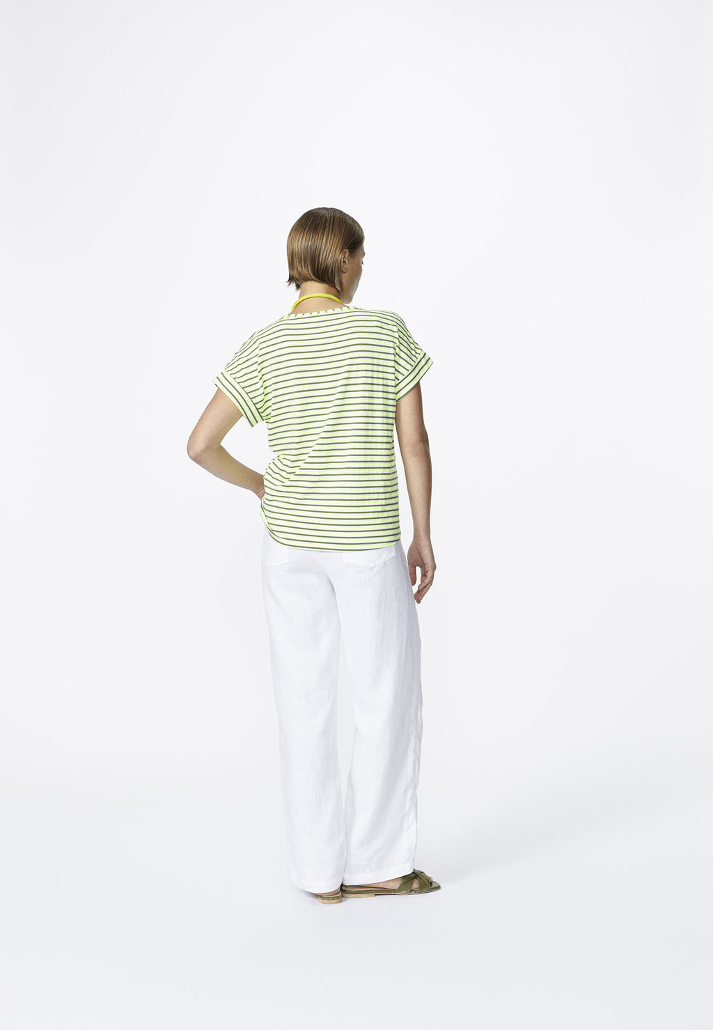 T-shirts korte mouw groen Xandres