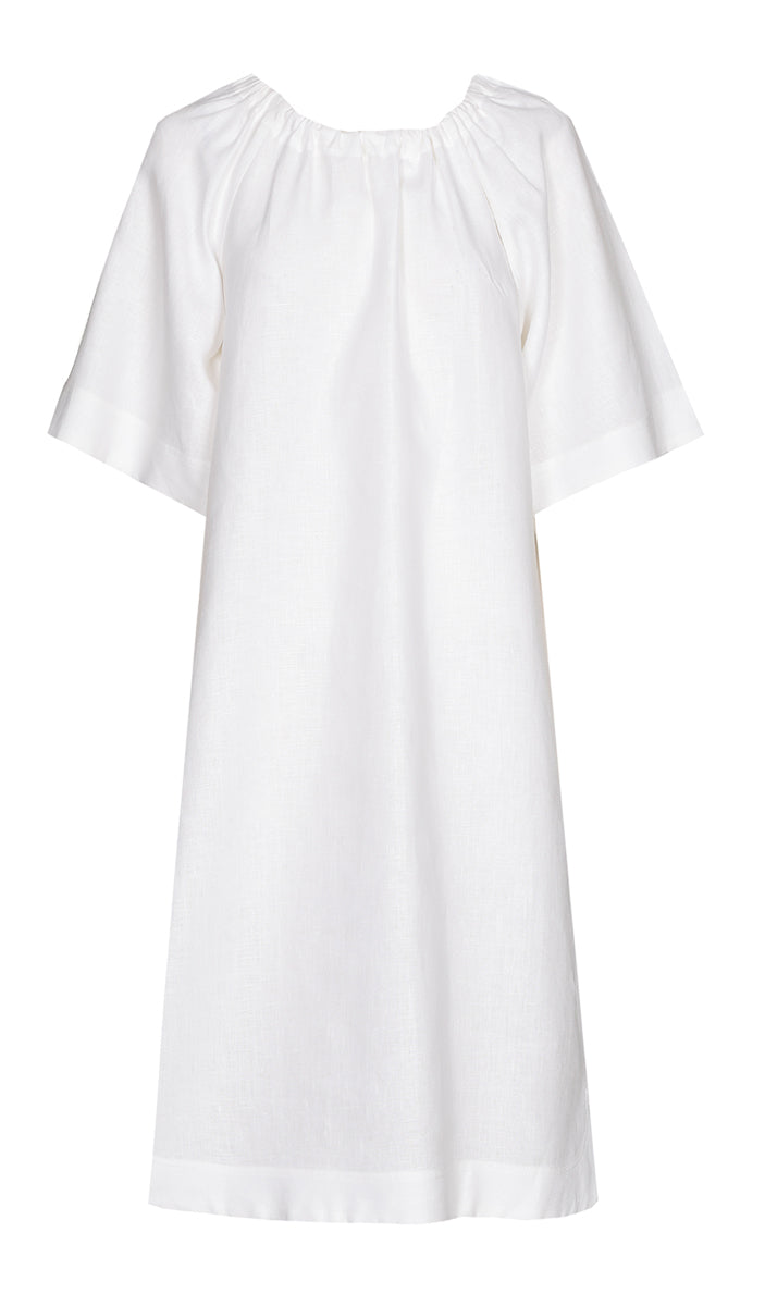 Jurken korte mouw wit Xandres