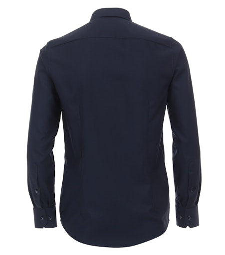 Hemden lange mouw navy VENTI