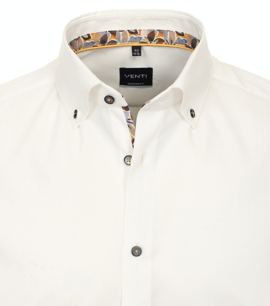 Hemden lange mouw wit VENTI