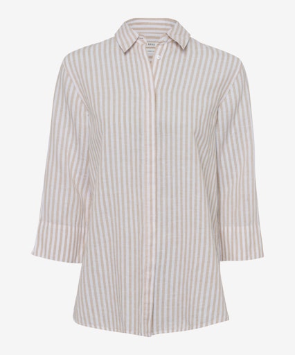 Blouses lange mouw bruin BRAX