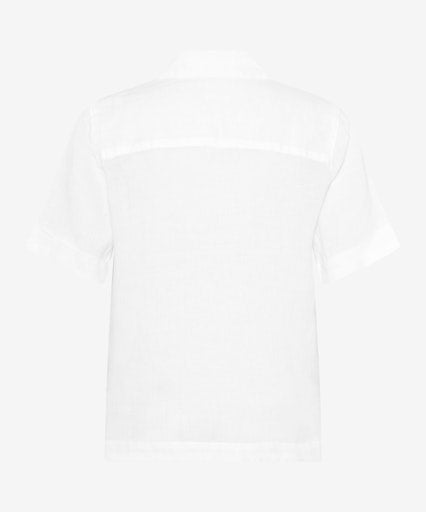 Blouses korte mouw wit BRAX