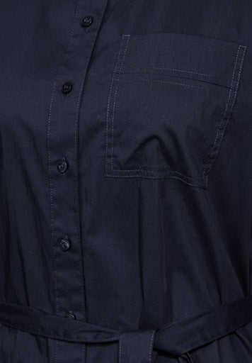 Jurken lange mouw navy Street One