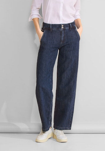 Jeans blauw Street One