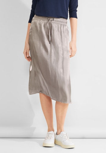 Rokken beige Street One