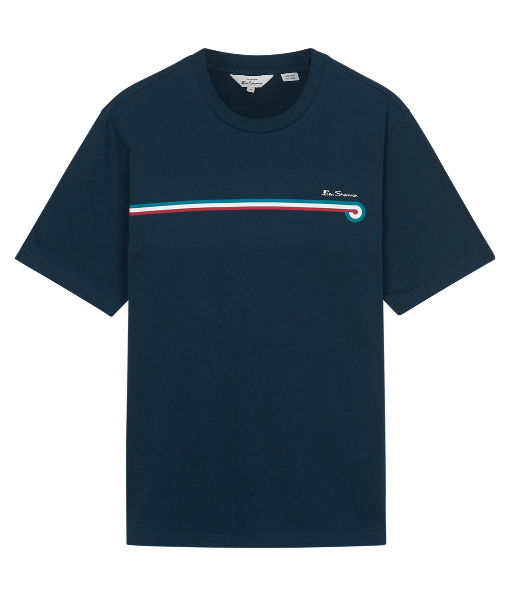 T-shirts korte mouw navy Ben Sherman