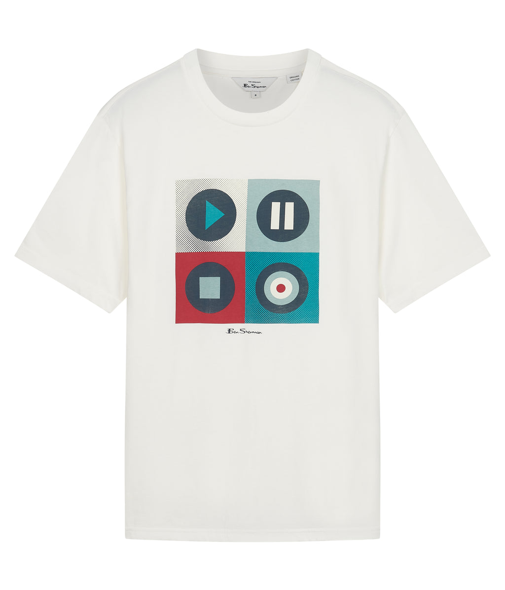 T-shirts korte mouw wit Ben Sherman