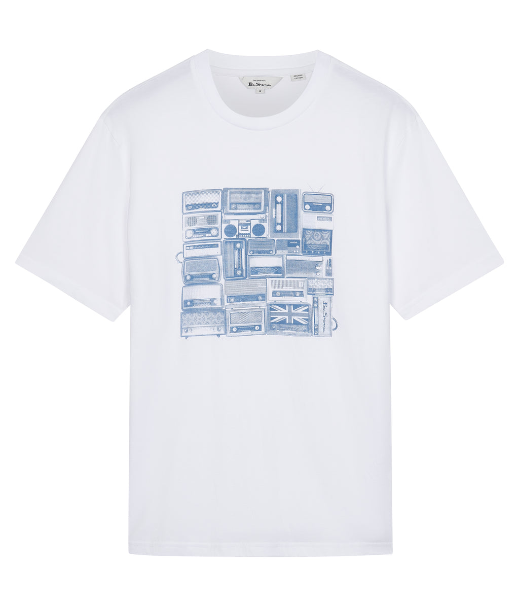 T-shirts korte mouw wit Ben Sherman