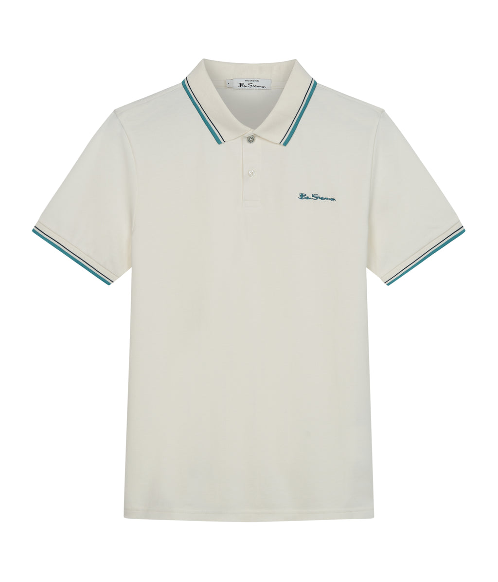 Polo's korte mouw beige Ben Sherman