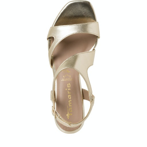 Sandalen goud Tamaris