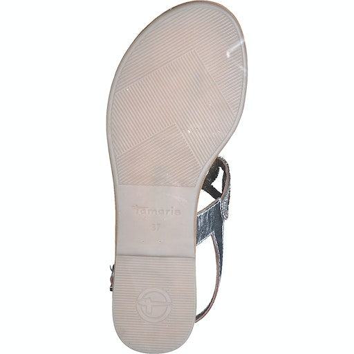 Sandalen zilver Tamaris