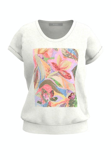 T-shirts korte mouw beige Bianca