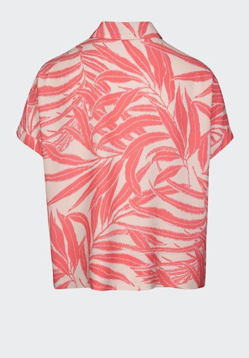 Blouses korte mouw roze Bianca