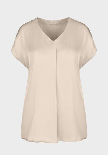 Blouses korte mouw bruin Bianca