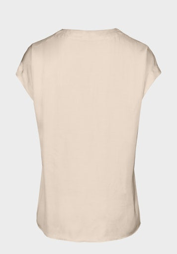 Blouses korte mouw bruin Bianca