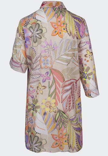 Blouses lange mouw beige Bianca