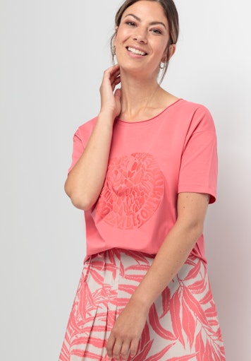 T-shirts korte mouw roze Bianca