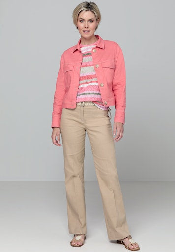 T-shirts korte mouw rood Bianca