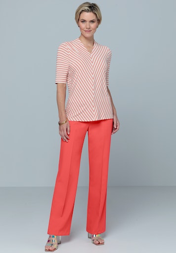 T-shirts korte mouw rood Bianca