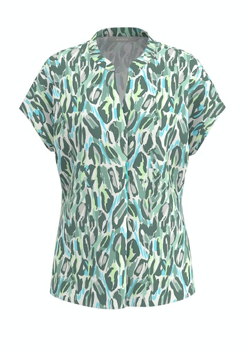 Blouses korte mouw groen Bianca